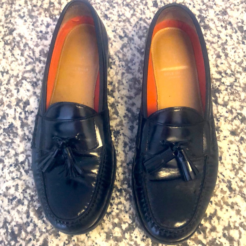 Cole Haan Men’s Black Tassel Loafers - LIKE NEW!